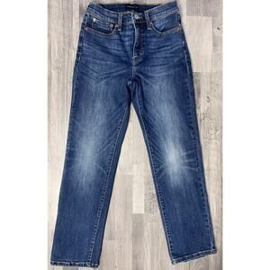 Lucky Brand Jeans Women 8 29R Mid Rise Straight Leg Blue Denim Classic Wash